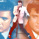 (From left to right) Elvis Presley poses for a studio portrait (Photo: Liaison/Getty Images). Presley performing “Hillbilly Heartbreak” on stage in Hollywood, California (Photo: Bettman/Getty Images). Presley poses for a studio portrait. (Photo: Liaison/Getty Images)